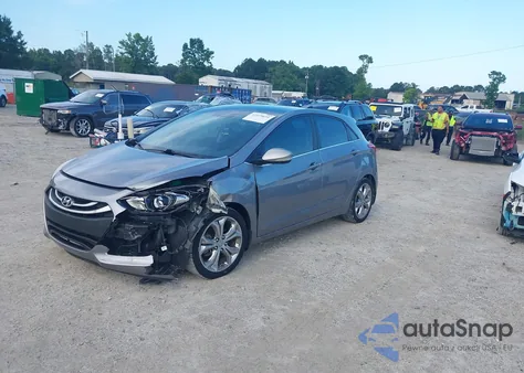 2013 Hyundai Elantra Gt from USA, damaged, VIN KMHD35LE2DU052124